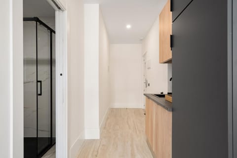 Kitchen or kitchenette, wardrobe