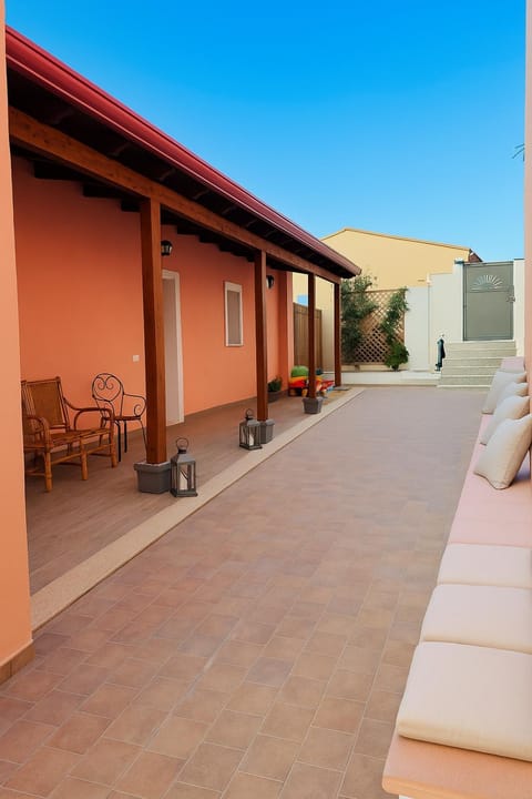 Property building, Patio, Seating area