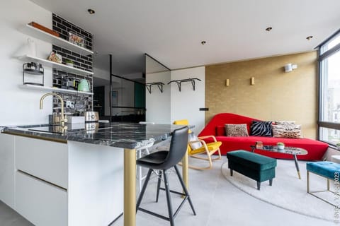 Ecstatic Living Ixelles, Luxury in the European Quarter Apartment in Ixelles