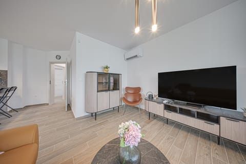 Communal lounge/ TV room, TV and multimedia, Living room, Seating area, Evening entertainment, air conditioner