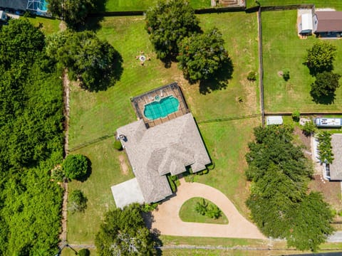 Property building, Natural landscape, Garden view, Swimming pool