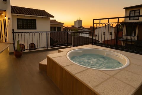 Off site, Hot Tub, View (from property/room), Balcony/Terrace, City view