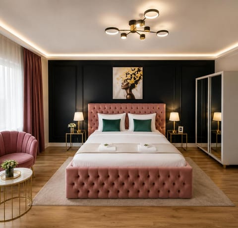 Bed, Bedroom