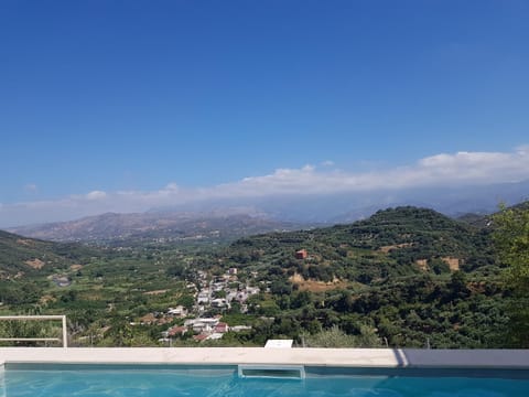Day, Natural landscape, Mountain view, Pool view, Swimming pool