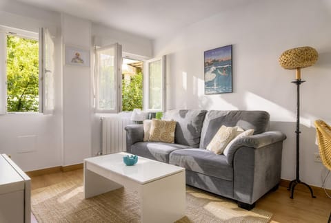 Off site, Living room, Seating area, Street view, heating