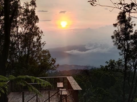 Mountain view, Sunset