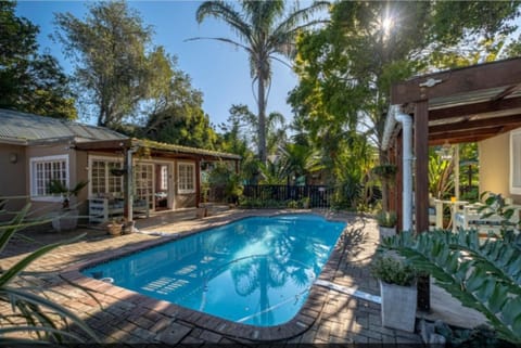 Property building, Patio, Swimming pool