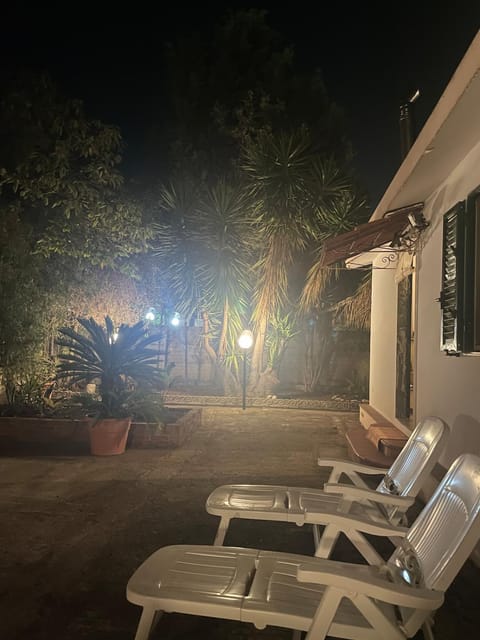 Property building, Patio