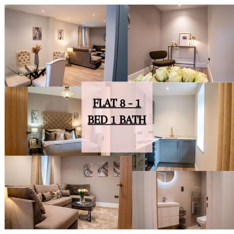 Flat 8-1 BR private parking Apartment in Newport