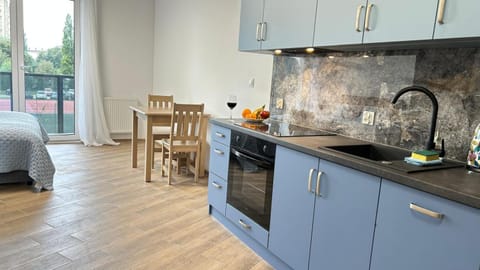 Bed, Kitchen or kitchenette, Photo of the whole room, Bedroom