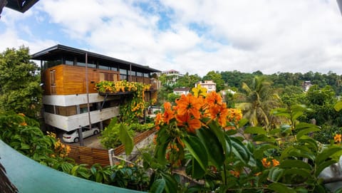 Property building, Natural landscape, Garden, View (from property/room), Balcony/Terrace, Garden view