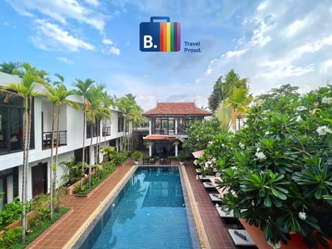 Property building, Garden, Evening entertainment, Garden view, Pool view, Swimming pool, sunbed