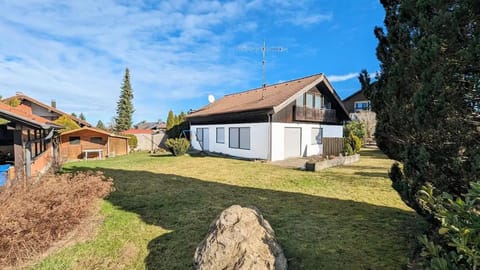 Property building, Summer, Garden view
