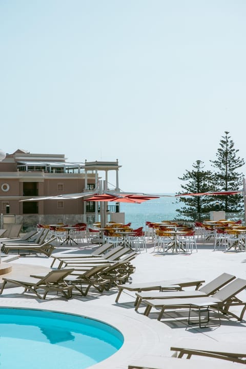 Day, Pool view, Sea view, Swimming pool, sunbed