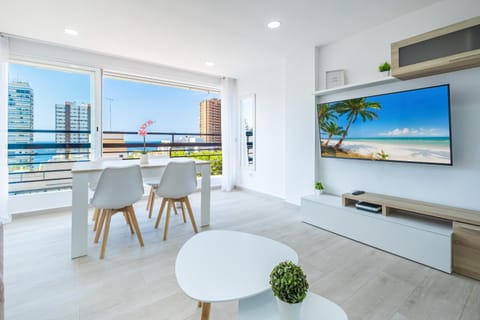 Natural landscape, TV and multimedia, Living room, Dining area, Sea view