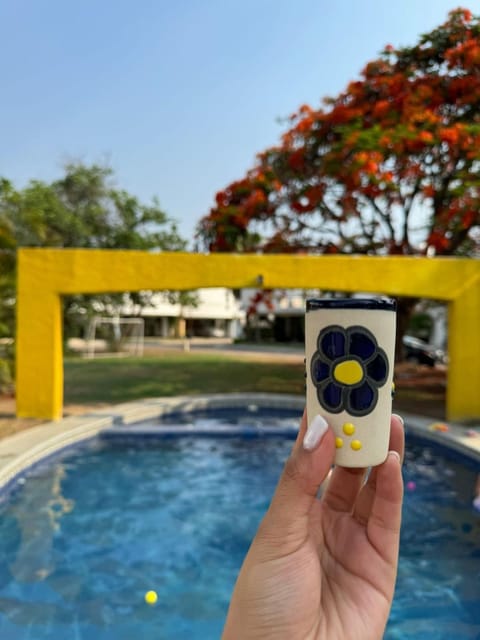 Private House in Secure Complex with Pool & Lush Garden House in Cuautla