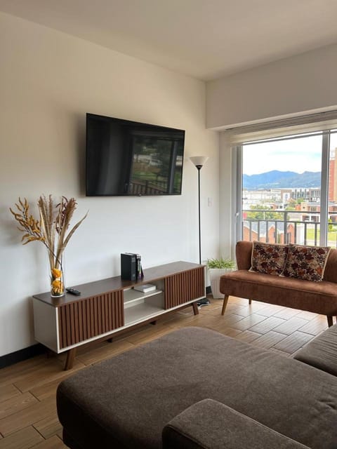 View (from property/room), Living room, Mountain view