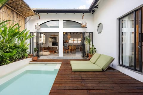 Patio, Day, Garden view, Pool view, sunbed