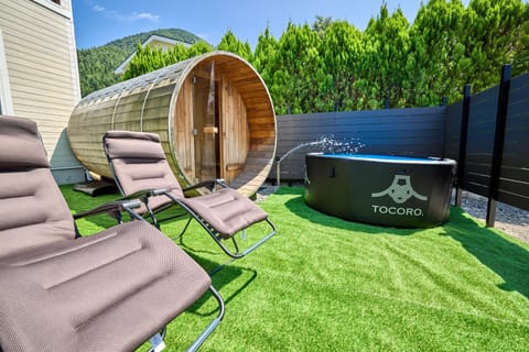Garden, Sauna, Garden view, Swimming pool
