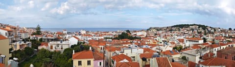 Day, City view, Sea view