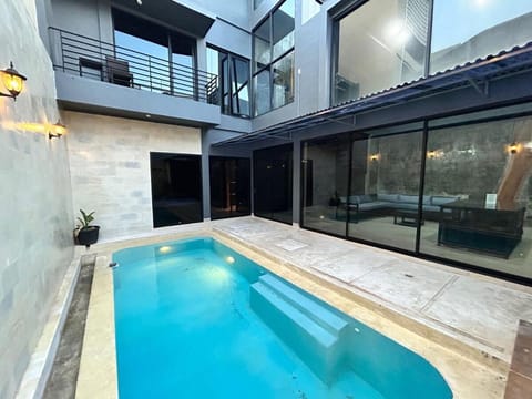 Property building, Pool view, Swimming pool