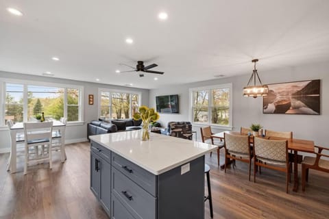 Walk to Glendale Marina, Firepit & Yard Games House in Gilford