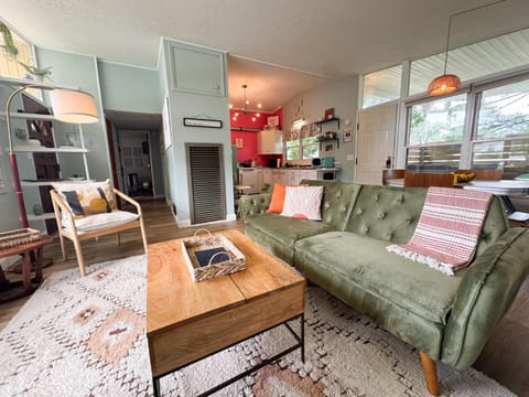 Mid-Century Modern Themed Home with Outdoor Hot Tub House in Vermilion