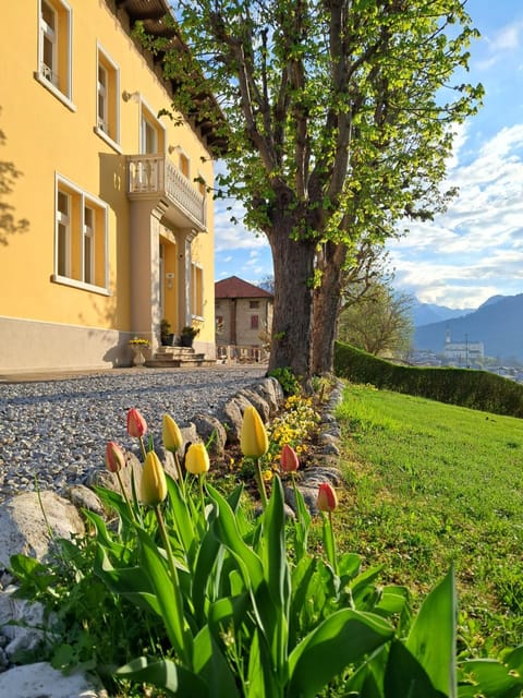 Property building, Spring, Garden view, Mountain view