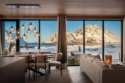 Secluded Lodge - Stunning Views! House in Lofoten