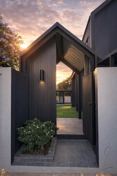 Garden view, Sunrise, Sunset