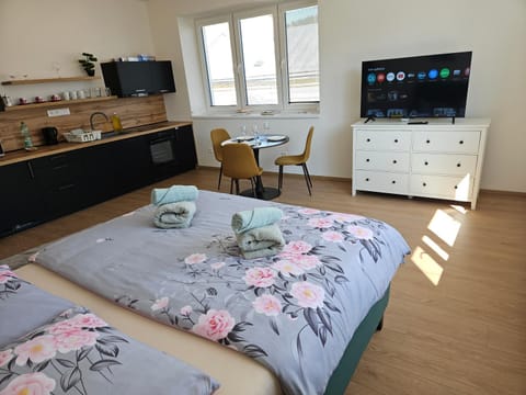 TV and multimedia, Coffee/tea facilities, Living room, Photo of the whole room, Bedroom, internet, wardrobe