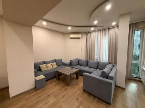 Living room, Seating area, air conditioner