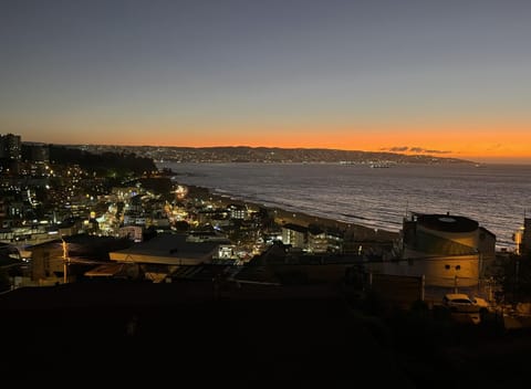 City view, Sea view, Sunset