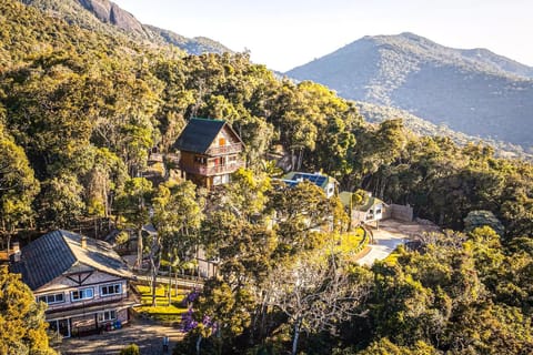 Property building, Day, Bird's eye view, Mountain view