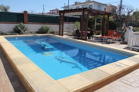 Pool view, Swimming pool, Swimming pool, sunbed