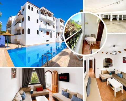Property building, Living room, Swimming pool, Parking