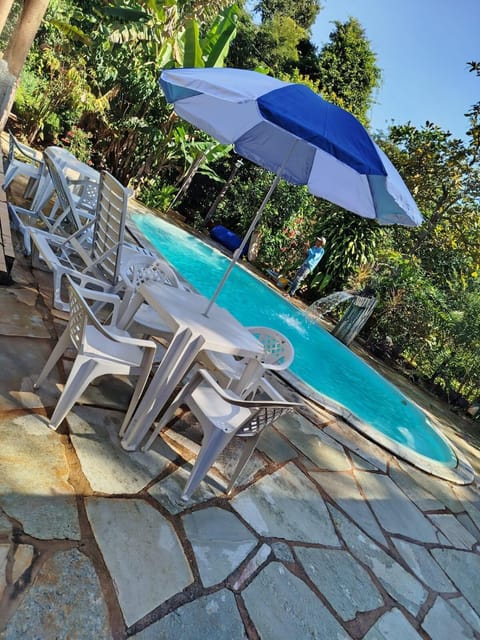Garden, Swimming pool, sunbed