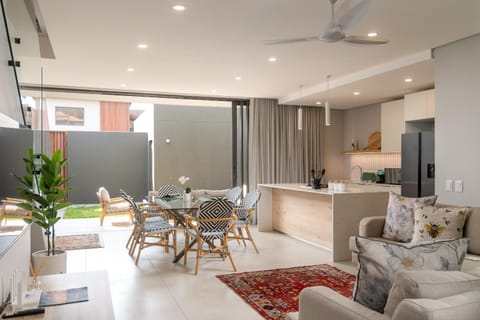 Dining area, air conditioner