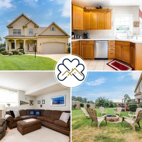 The Domer Den 3BR 3BA Home Close to ND Campus Apartment in South Bend