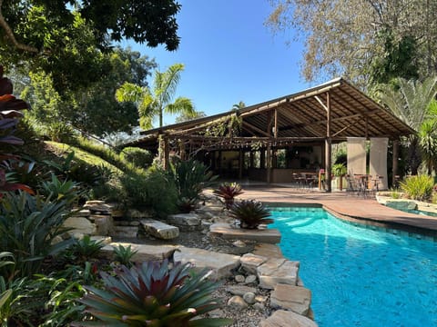 Property building, Pool view