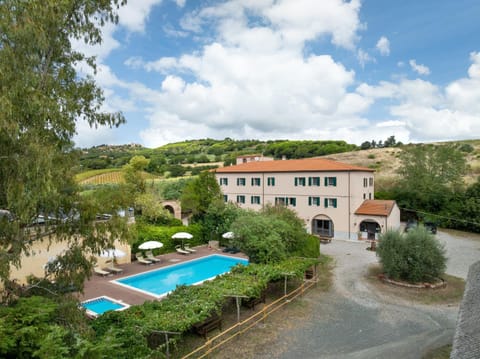 Property building, Living room, Swimming pool