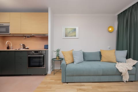 Kitchen or kitchenette, Living room