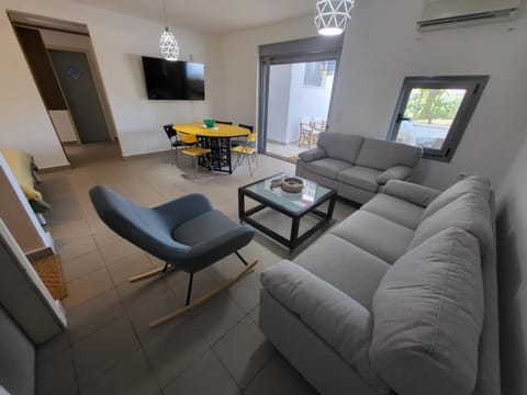 Living room, air conditioner