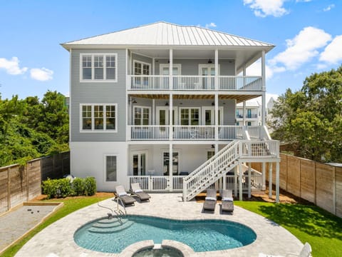 Paradiso Del Mare by Stay on 30A, Gulf View- Private Pool! House in Inlet Beach