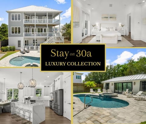 Paradiso Del Mare by Stay on 30A, Gulf View- Private Pool! House in Inlet Beach