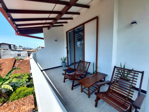 Patio, Day, View (from property/room), Balcony/Terrace, Living room, Seating area, sunbed