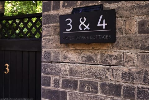 Property building, Text overlay