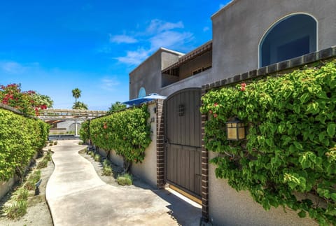 Property building, Facade/entrance, Day, Garden view
