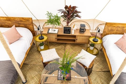 Glamping Ensueño en Omitlán Naturaleza y Confort Luxury tent in Hidalgo, Mexico