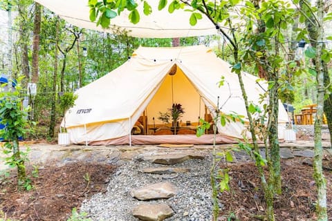 Glamping Ensueño en Omitlán Naturaleza y Confort Luxury tent in Hidalgo, Mexico